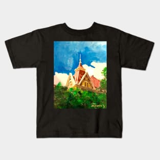 Old Main through the Trees Kids T-Shirt